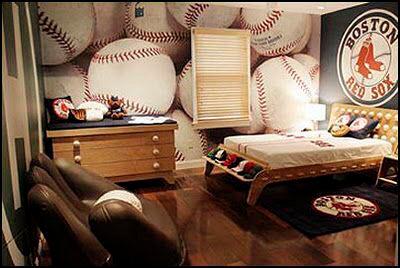 Un dormitorio deportivo.