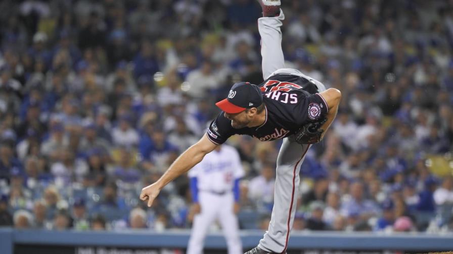 Strasburg y Scherzer sacan a flote a los Nats ante Dodgers