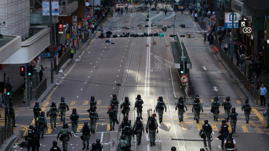Protestas en Hong Kong continúan y provocan cierre de al menos 2 líneas metro
