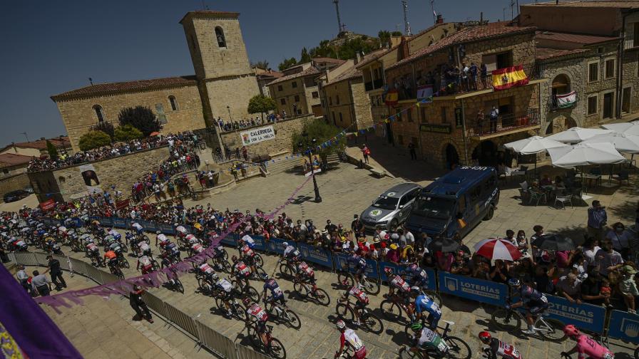 Operan a ciclista Valverde de clavícula fracturada
