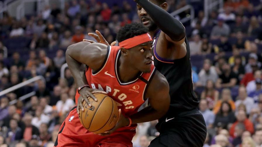 Raptors remontan ante Suns y cortan mala racha