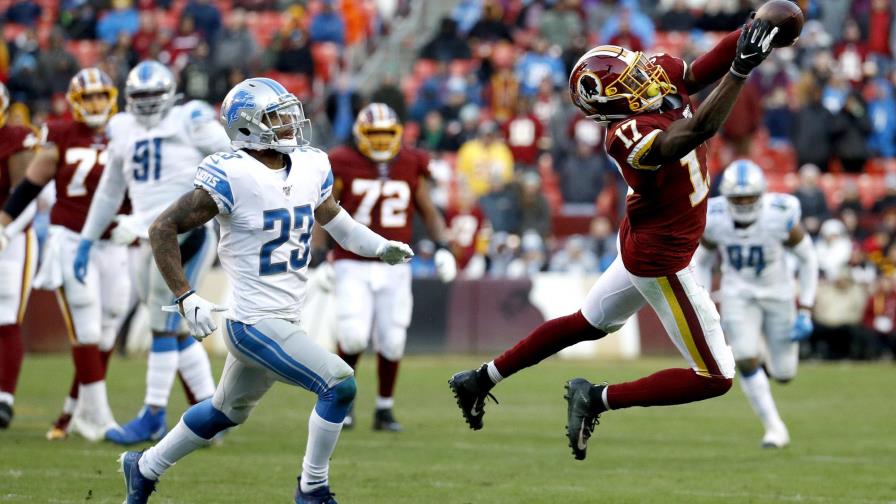 Redskins remontan ante Lions en su 2da victoria del año Redskins remontan ante Lions en su 2da victoria del año
