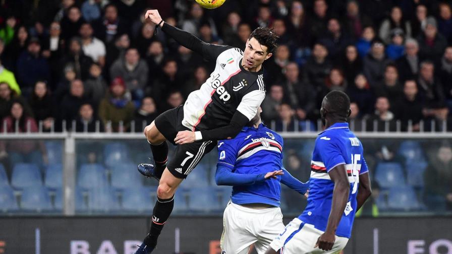 Con gol de cabeza de Cristiano la Juve sigue en la cima