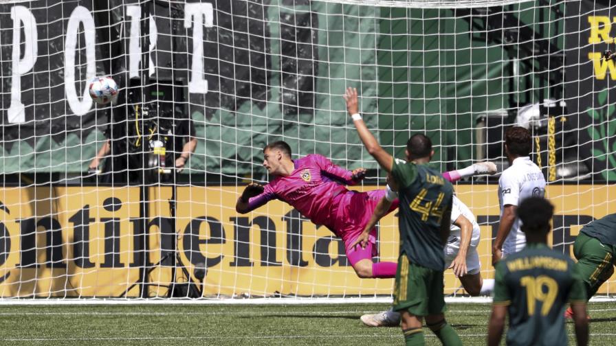 Mora aporta doblete y Timbers golean a Galaxy