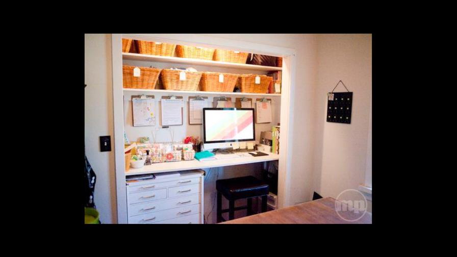 ¿Una oficina en tu clóset? Sí, es posible