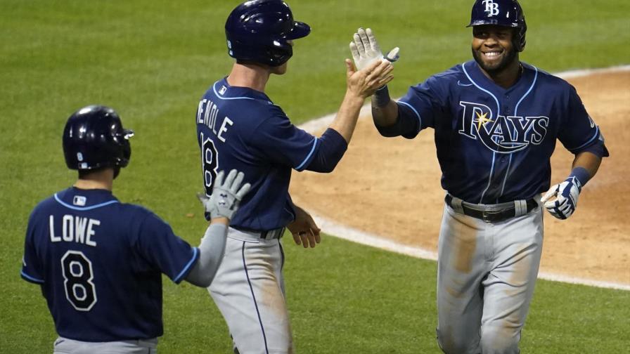 Rays apabullan 7-3 a Angelinos; Adames y Margot jonronean