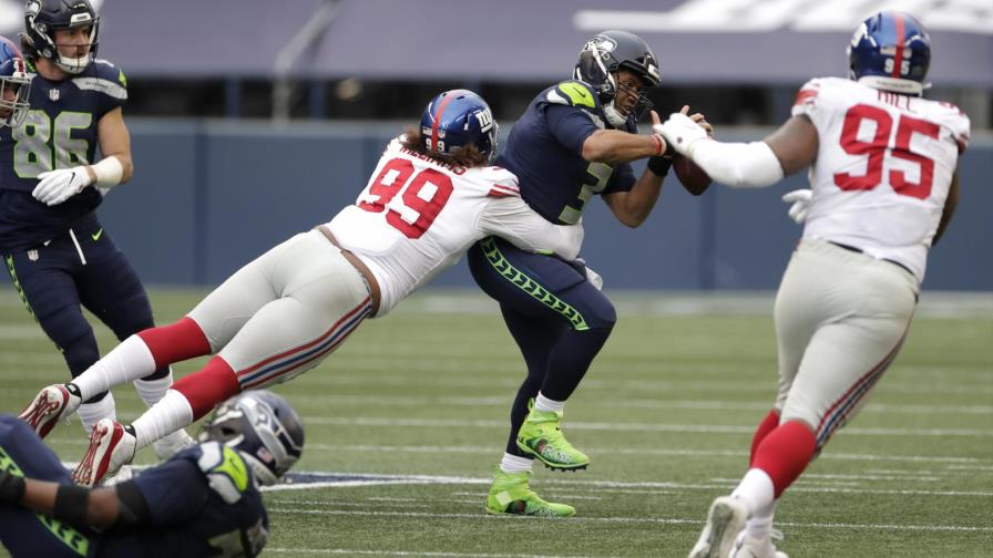 Giants sorprenden a Seattle y mantienen cima divisional Giants sorprenden a Seattle y mantienen cima divisional