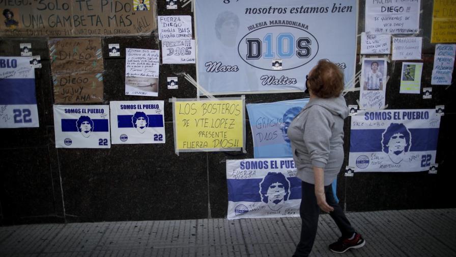 Drones alteran privacidad de Maradona en nuevo hogar