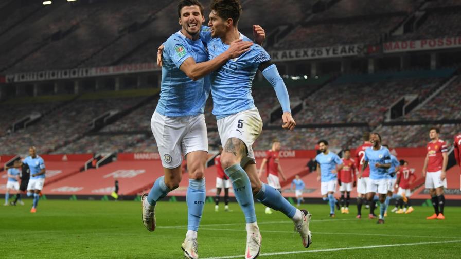 City jugará otra final de Copa de Liga; vence al United