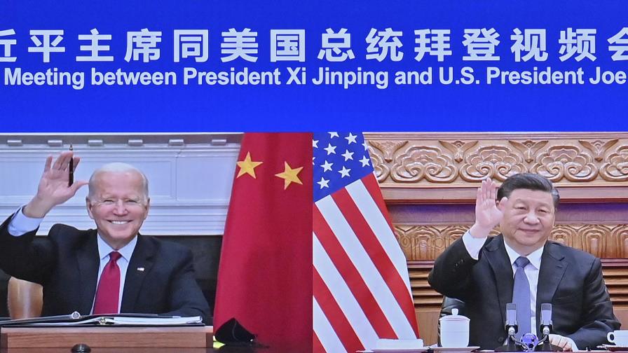 China satisfecho tras reunión virtual entre Biden y Xi