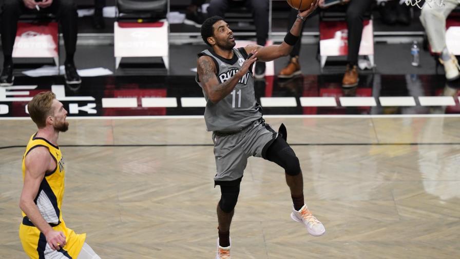 Irving consigue 35 puntos; Nets doblegan a Pacers