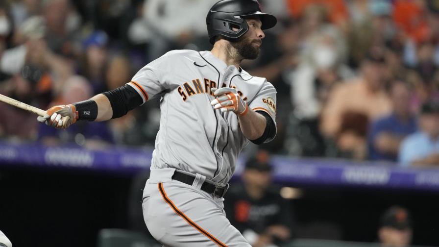 Belt logra 2 jonrones; Gigantes vencen a Rockies