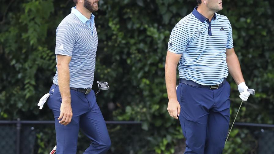 Johnson y Rahm, empatados tras una ronda en el Campeonato