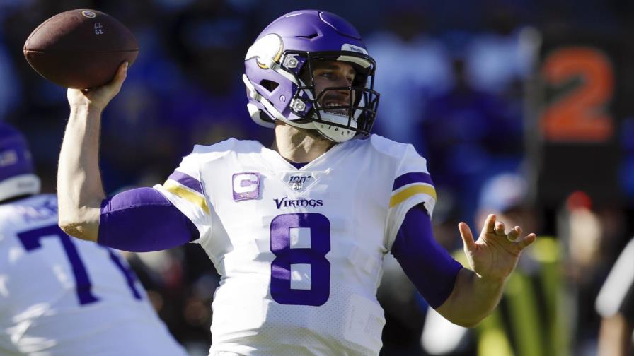 Cousins y Vikings listos para enfrentar a los Saints