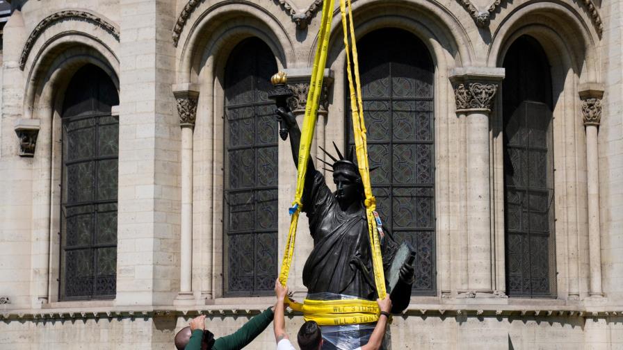 Francia envía a EEUU réplica de la Estatua de la Libertad Francia envía a EEUU réplica de la Estatua de la Libertad