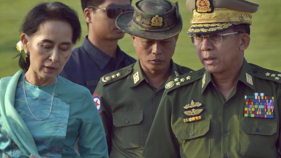 Golpe de estado en Myanmar; arrestan a políticos