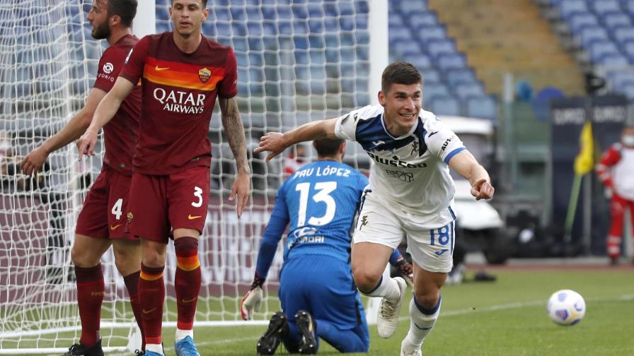 Atalanta empata en Roma y se mantiene 3ro en la Serie A