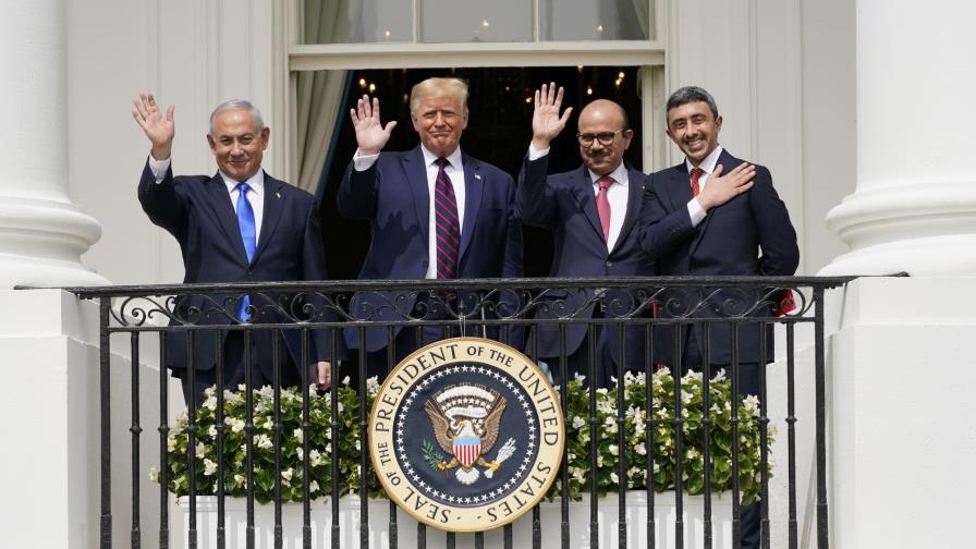 Trump atestigua acuerdos de reconocimiento árabe a Israel