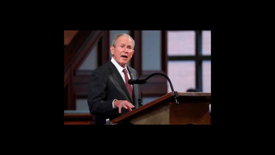 Bush dice que “insurrección” en el Capitolio de EEUU recuerda a una “república bananera”