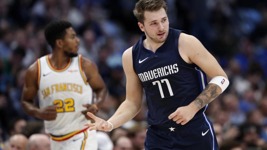 Con 35 puntos de Doncic, Mavs trituran a Warriors Con 35 puntos de Doncic, Mavs trituran a Warriors