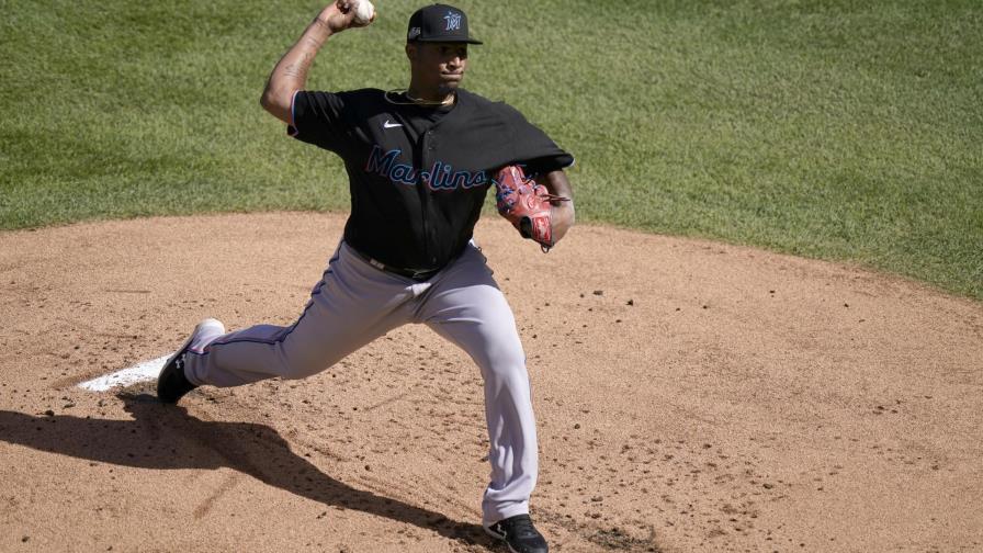 Sixto brilla en postemporada; Marlins noquean a Cachorros