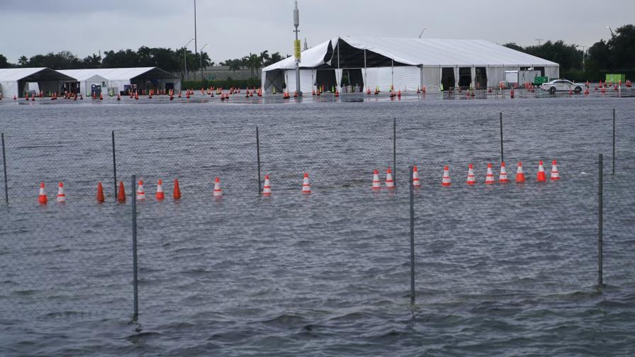 Eta daña estadio en Florida usado para pruebas de COVID-19