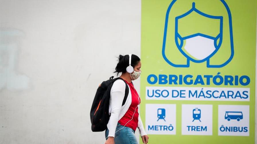 Economistas prevén que retracción en Brasil superará el 5 % por coronavirus