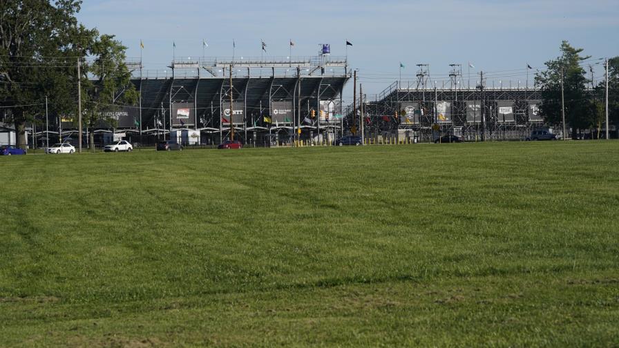En el Indianapolis Speedway el silencio es ensordecedor En el Indianapolis Speedway el silencio es ensordecedor