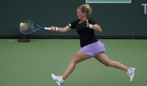 Clisters cae ante Siniakova en 1ra ronda de Indian Wells