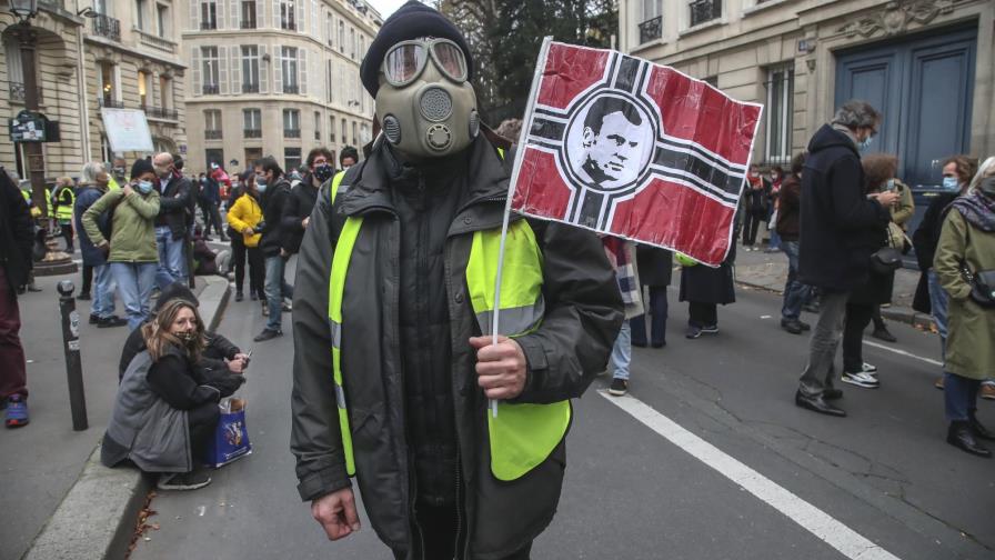 Protestas en Francia contra ley sobre fotos de policías