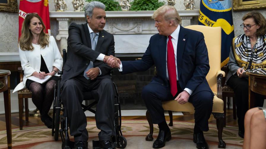 Trump: EEUU trabaja en un acuerdo comercial con Ecuador