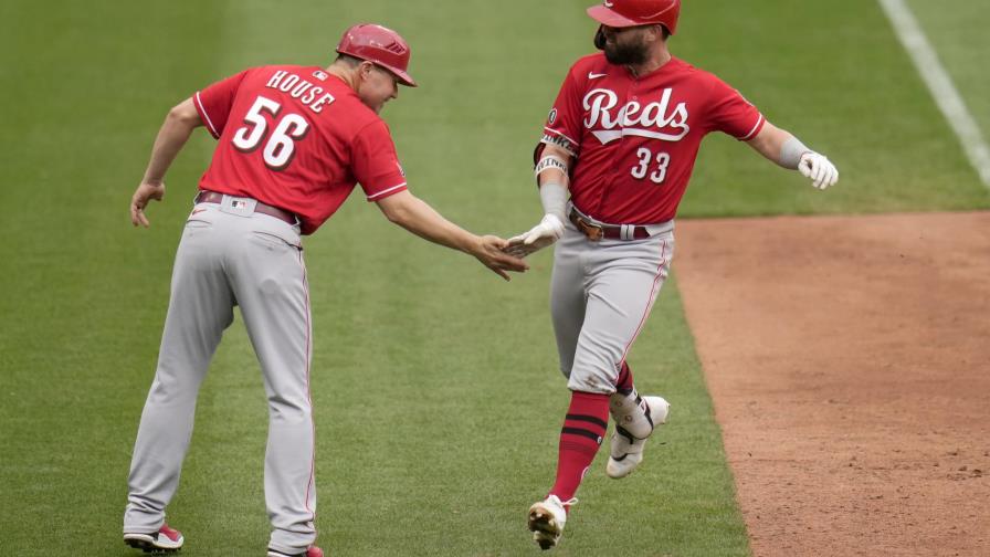 Con tres jonrones de Winker, Rojos superan a Cardenales Con tres jonrones de Winker, Rojos superan a Cardenales