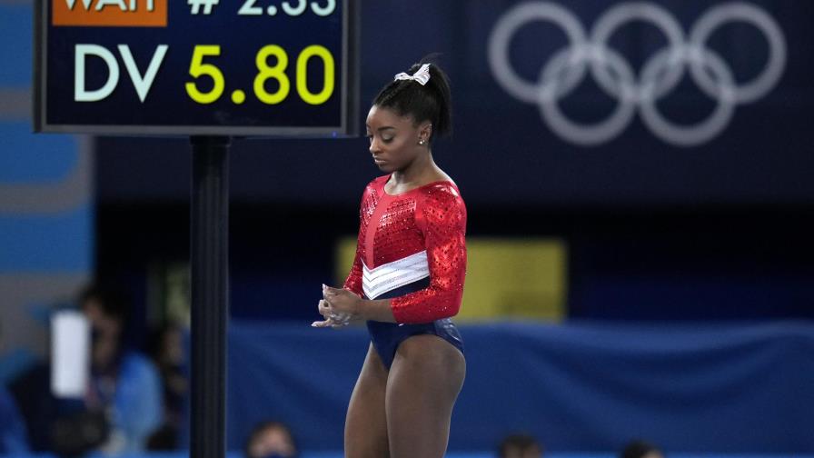 Simone Biles pone la salud mental bajo el foco en Tokio Simone Biles pone la salud mental bajo el foco en Tokio