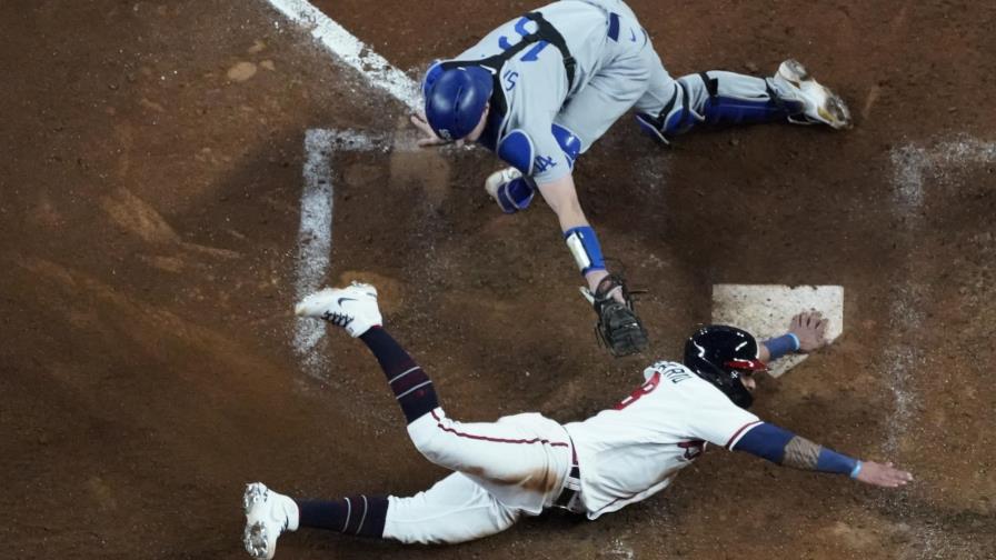 Abajo 2-0, Dodgers tiene a Bravos donde los quieren: En casa