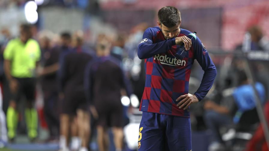 Barcelona toca fondo, eliminado por Bayern Barcelona toca fondo, eliminado por Bayern