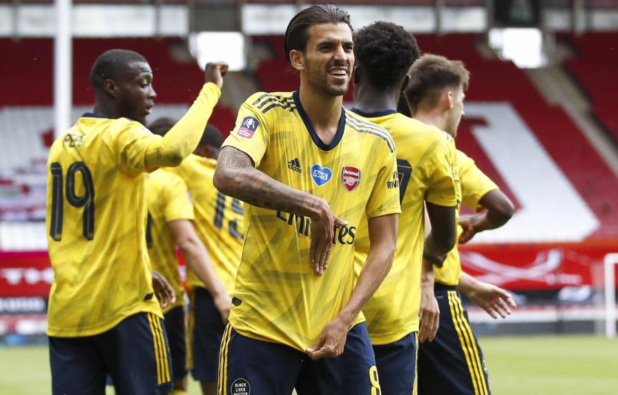 Un gol de Ceballos en el descuento pone al Arsenal en semifinales de la Copa FA