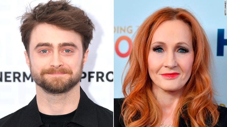 Daniel Radcliffe responde a polémicos comentarios de JK Rowling sobre género