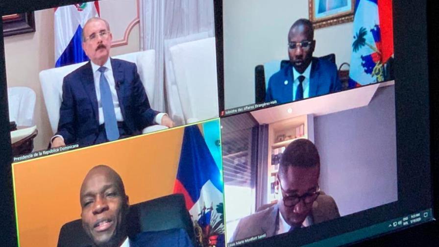 Danilo Medina conversó con Jovenel Moise justo antes de iniciar la desescalada de medidas contra el COVID-19 