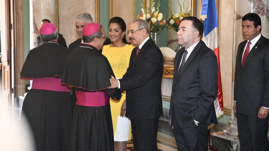 Presidente Medina recibe los saludos con motivo del Año Nuevo 