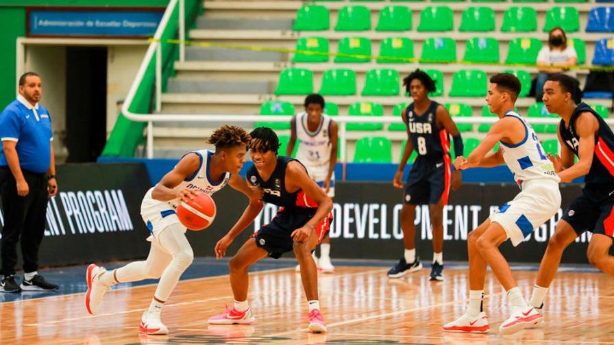 EEUU se impone fácilmente a República Dominicana en Campeonato Fiba U-16