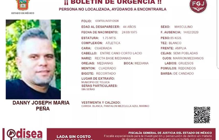 Dominicano lleva 108 días desaparecido en México