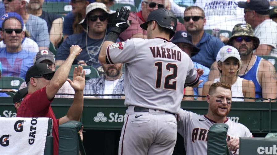 Varsho dispara jonrón por tercer juego seguido; D-Backs ganan