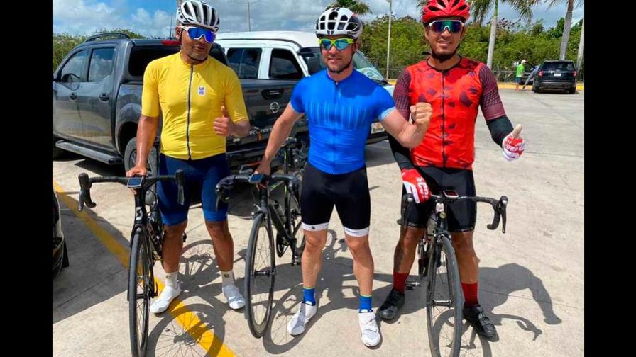David Bisbal hizo ciclismo durante su visita a República Dominicana