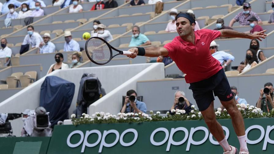 ¿Lento? Federer dice que no al avanzar en Francia ¿Lento? Federer dice que no al avanzar en Francia