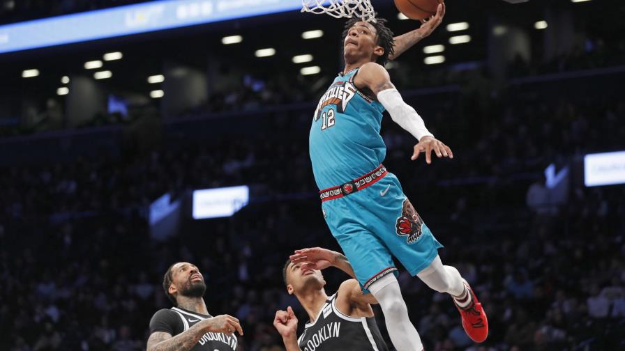 Grizzlies aplastan a Nets para su 3er triunfo seguido Grizzlies aplastan a Nets para su 3er triunfo seguido