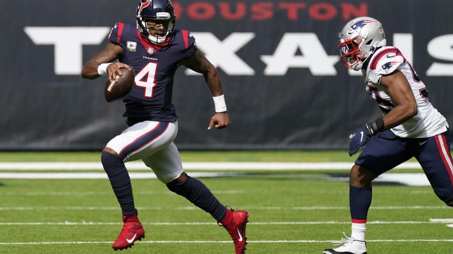 Watson lidera triunfo de Texans ante Patriots