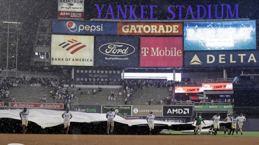 Yanquis-Angelinos, pospuesto ante pronóstico de lluvia