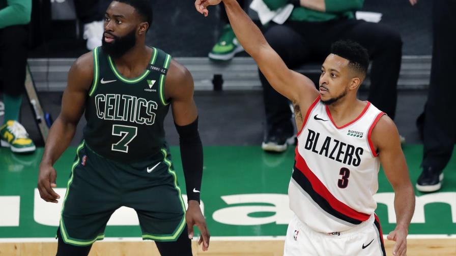 McCollum comanda triunfo de Trail Blazers sobre Celtics McCollum comanda triunfo de Trail Blazers sobre Celtics
