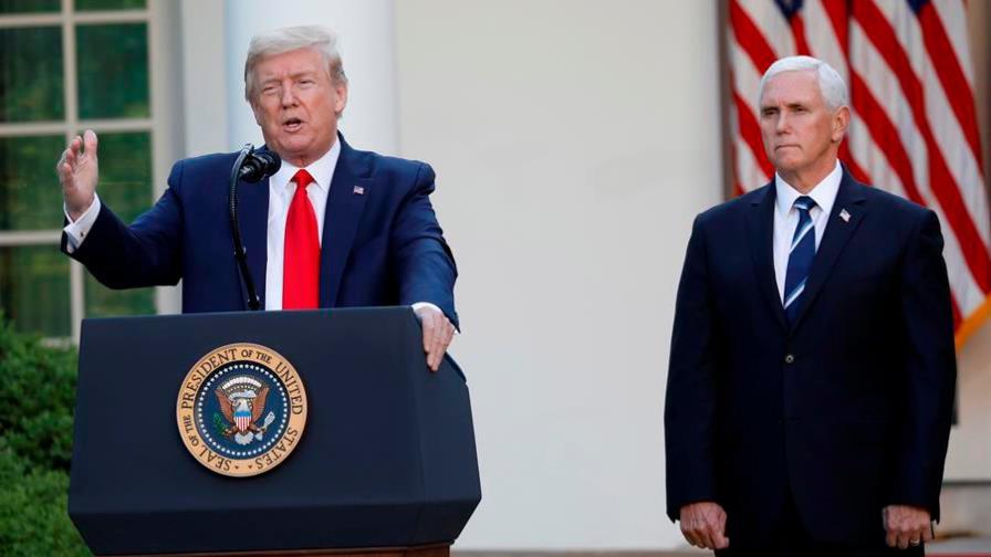 Trump se retracta y dice que la sala de crisis seguirá “indefinidamente”