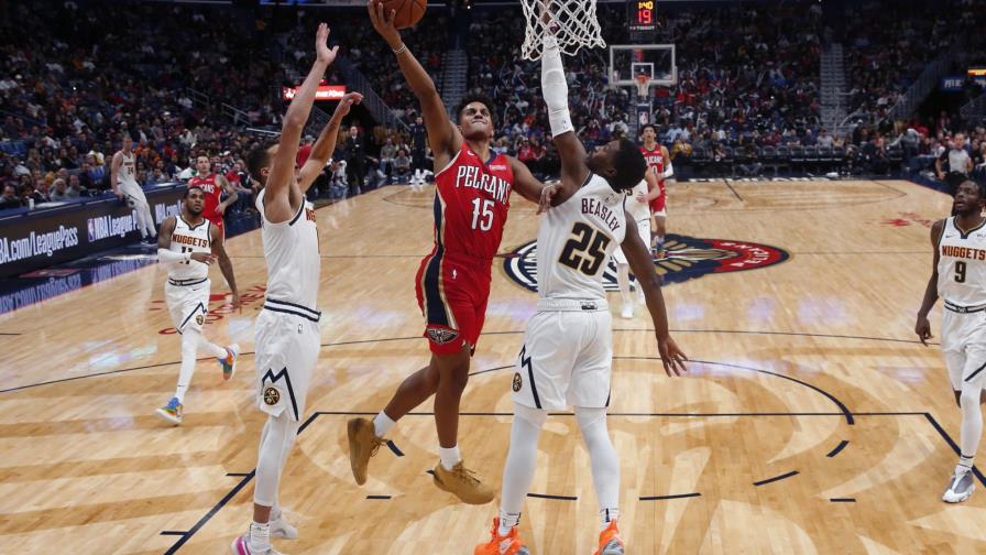 Pelicans vence a Nuggets para su primer triunfo del año Pelicans vence a Nuggets para su primer triunfo del año